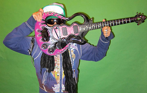 Shaunna Hall Guitar(George Clinton and Parliament Funkadelic, Electrofunkadelica, 4 Non-Blondes)