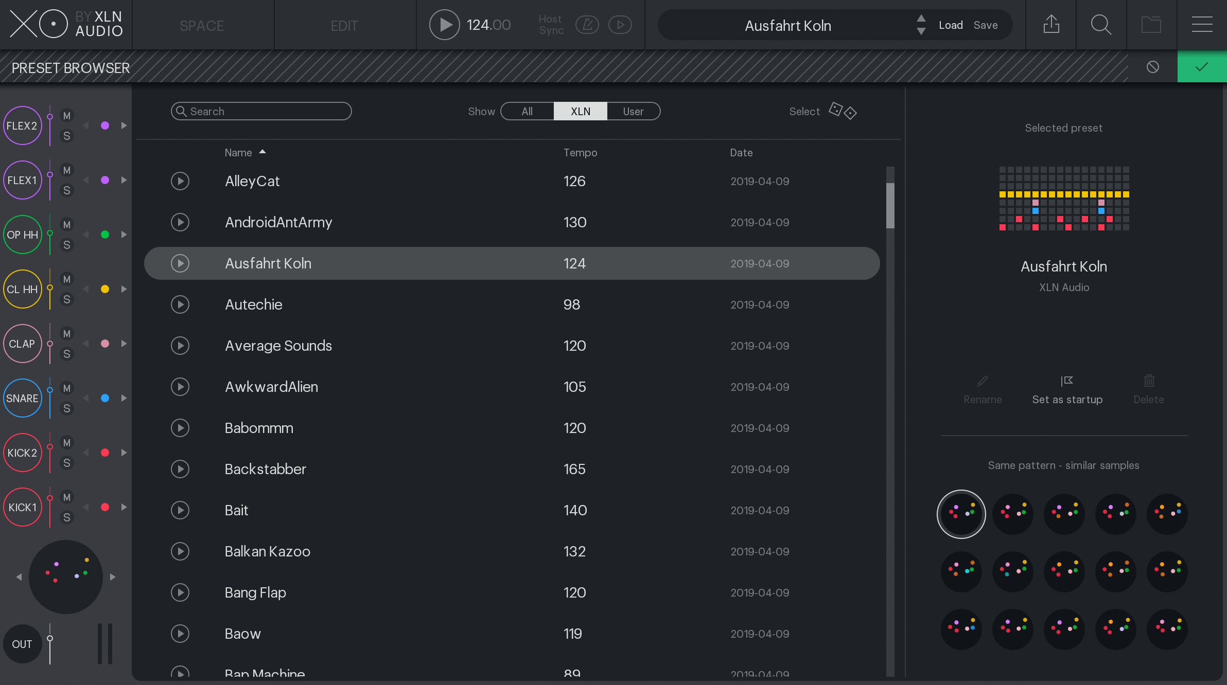 PRESET BROWSER