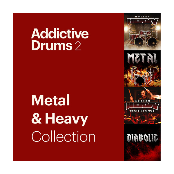 Addictive Drums 2 : Metal & Heavy Collection
