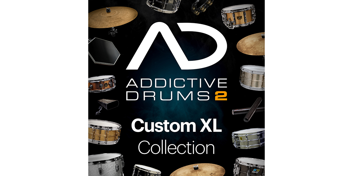 XLN Audio◇Addictive Drums 2 Custom◇cubaselogicprotool対応 ドラム