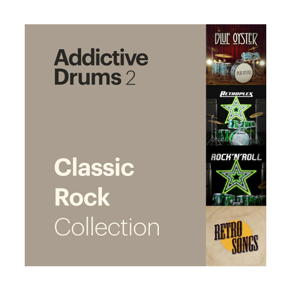 Addictive Drums 2 : Classic Rock Collection