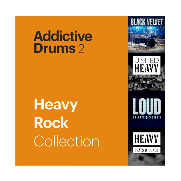 Addictive Drums 2 : Heavy Rock Collection