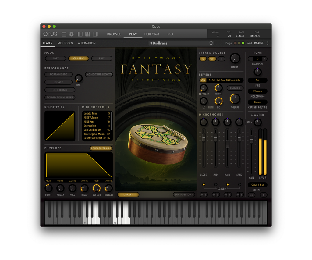 EASTWESTの新作Fantasyシリーズ”製品「Hollywood Fantasy Percussion」の販売を開始しました