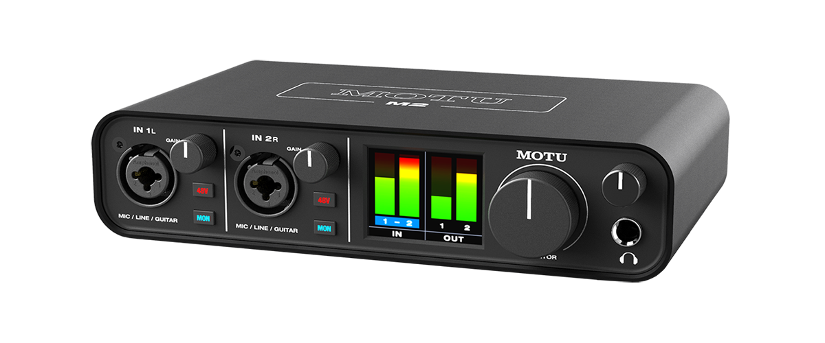 MOTU M2 新品同様 付属ソフトウェア未使用未登録 - DTM/DAW