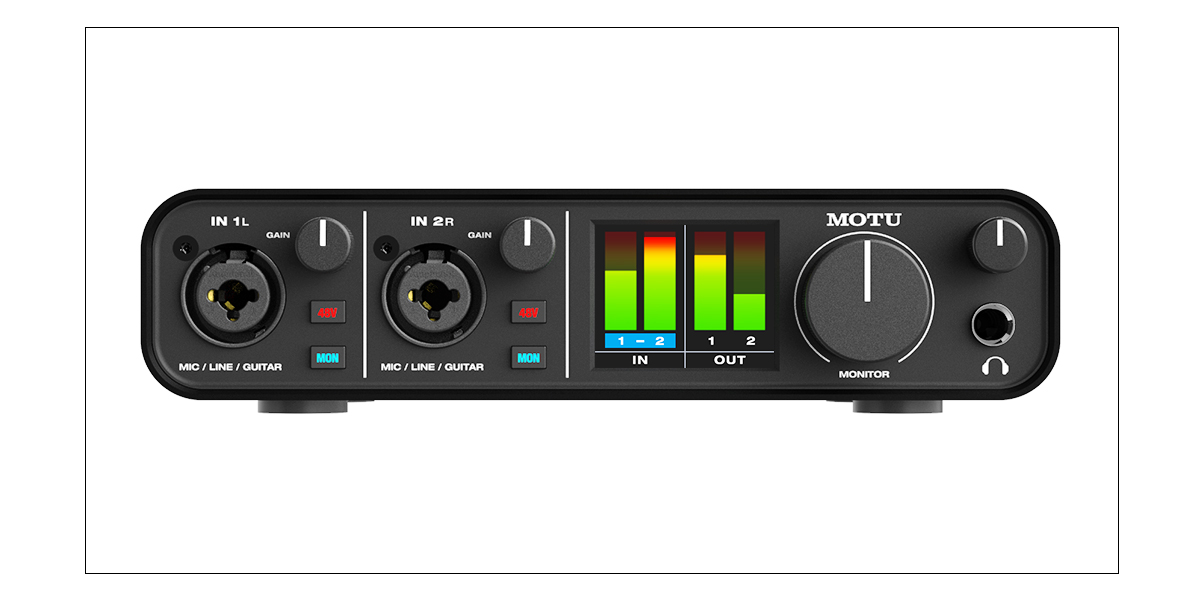 MOTU M2 2x2 USB-C Audio Interface – WAFUU JAPAN