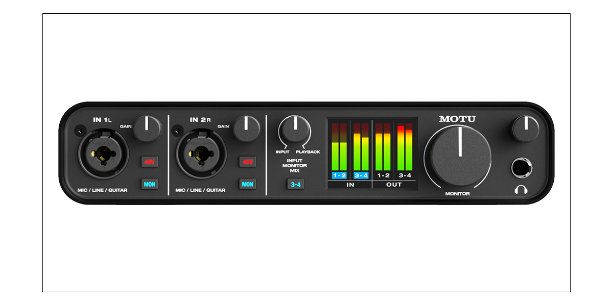 【美品/おまけCtoC】MOTU M4 4inout オーディオインターフェイス