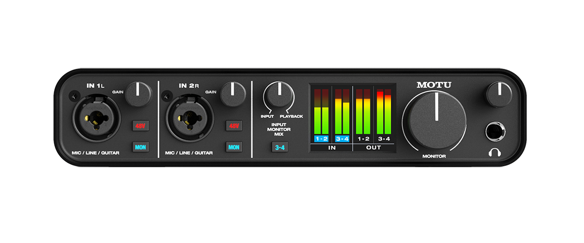 人気カラーの 未使用 MOTU M4 オーディオインターフェース DTM・DAW 