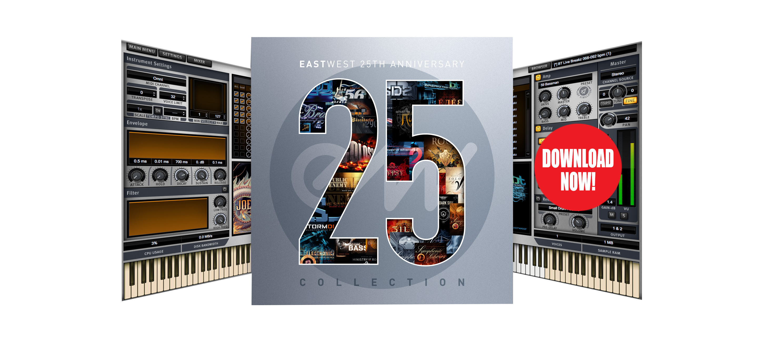 EASTWEST 25th Anniversary Collection - EASTWEST | 株式会社ハイ 